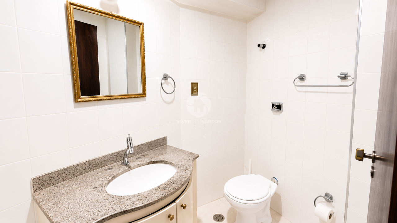 Apartamento residencial exclusivo à venda no Marapé, Santos - 110m² (aceita financiamento) em Marapé, Santos — foto 12
