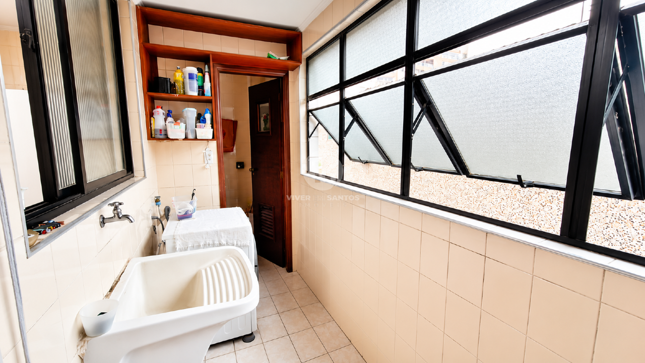 Apartamento residencial exclusivo à venda no Marapé, Santos - 110m² (aceita financiamento) em Marapé, Santos — foto 7