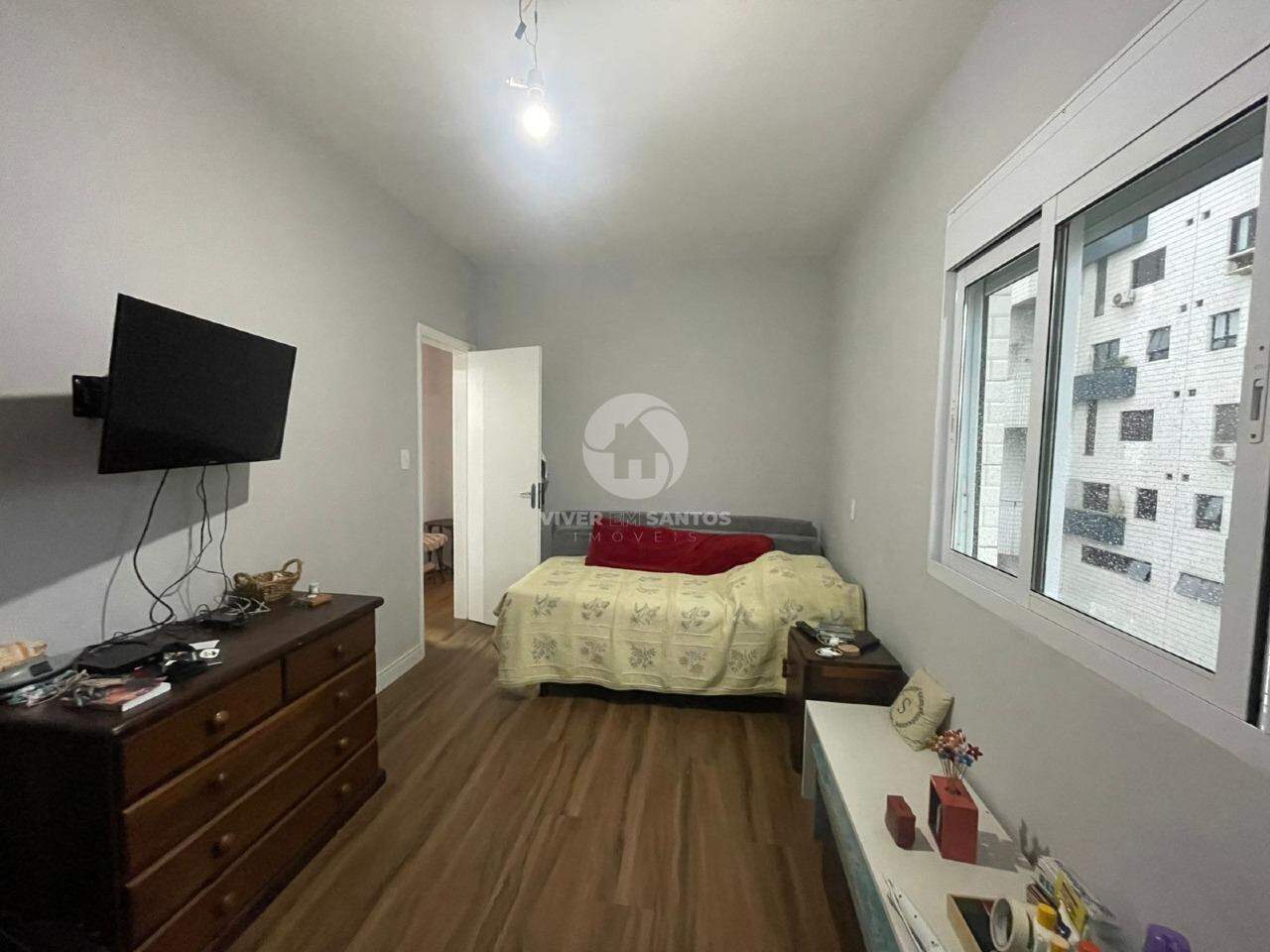 Apartamento 2 Dormitórios, Frente ao Mar e Pronto para Morar na Ponta da Praia - Santos SP em Ponta da Praia, Santos — foto 7