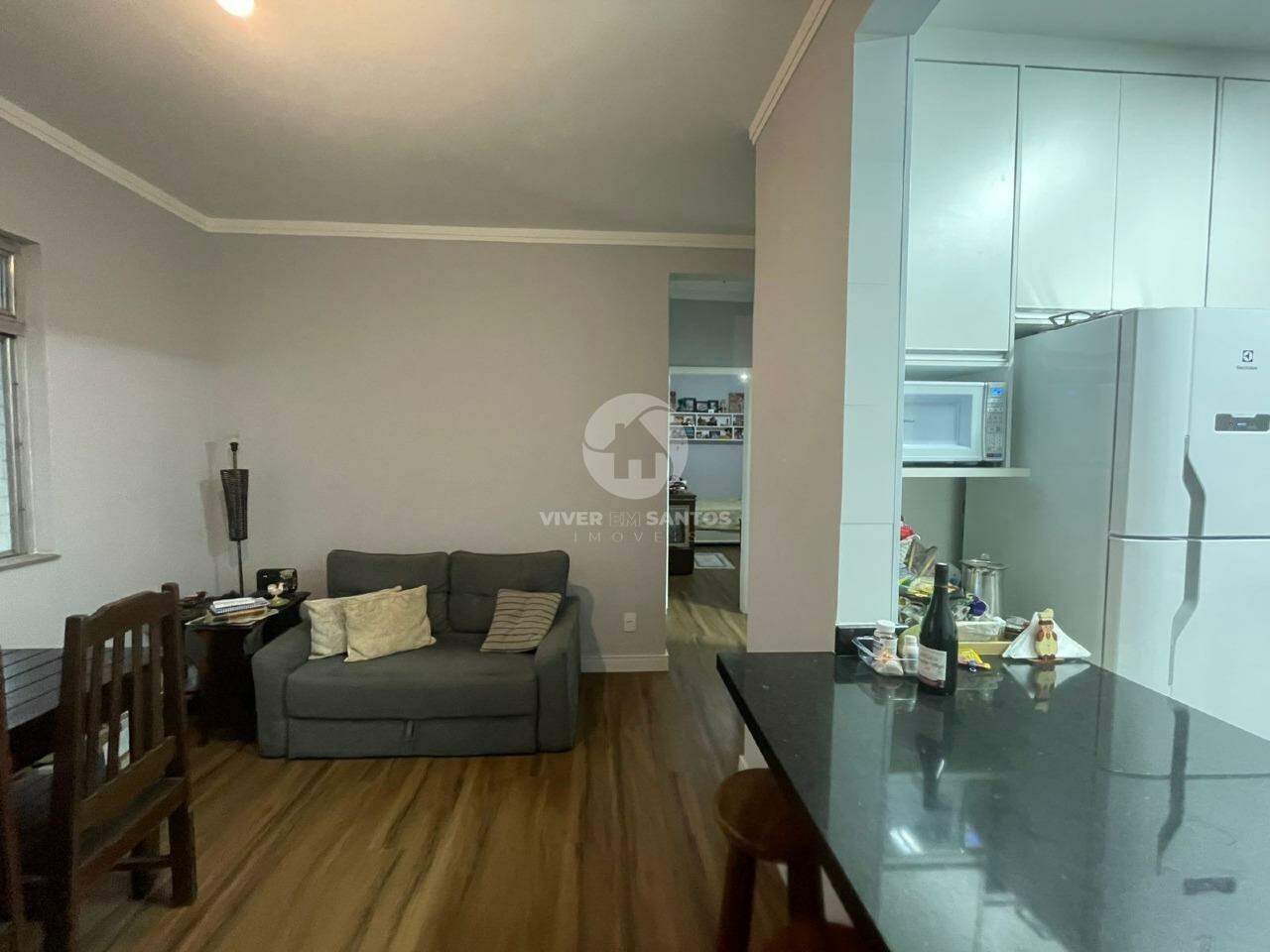 Apartamento 2 Dormitórios, Frente ao Mar e Pronto para Morar na Ponta da Praia - Santos SP em Ponta da Praia, Santos — foto 3