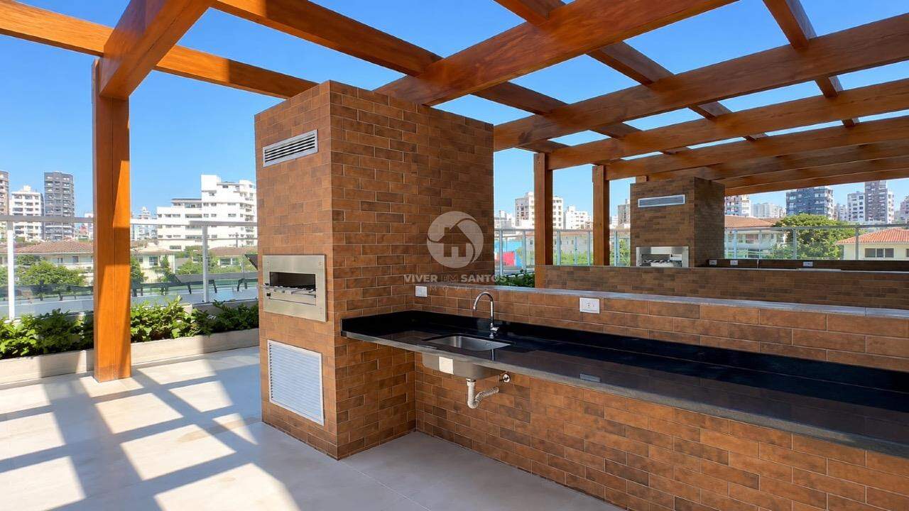 Apartamento 2 Dormitórios, Suíte, Varanda Grill e Lazer Completo no Macuco - Santos SP em Macuco, Santos — foto 16