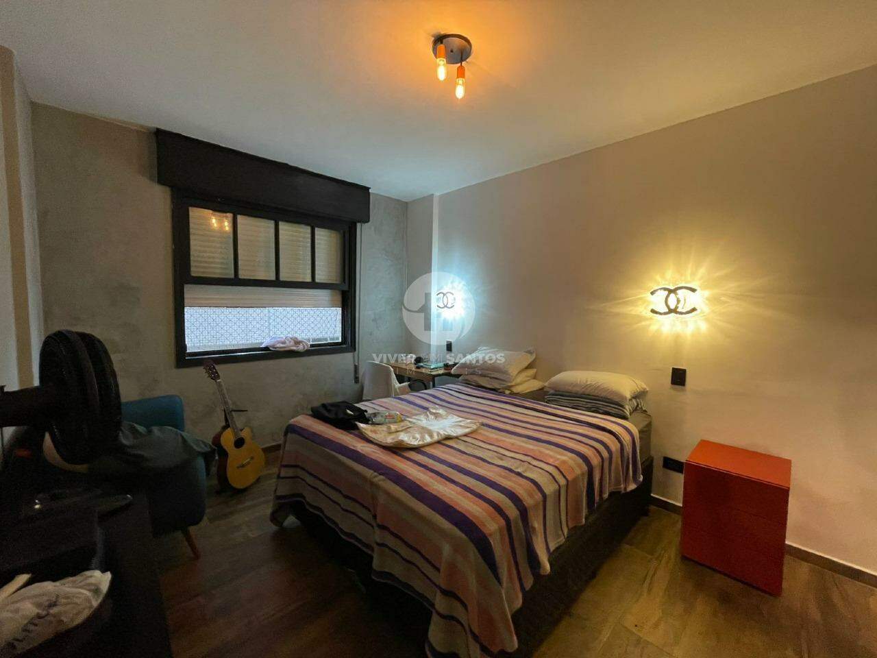 Apartamento 2 Dormitórios, 2 Vagas, Pé na Areia e Vista Mar - Santos SP em José Menino, Santos — foto 8