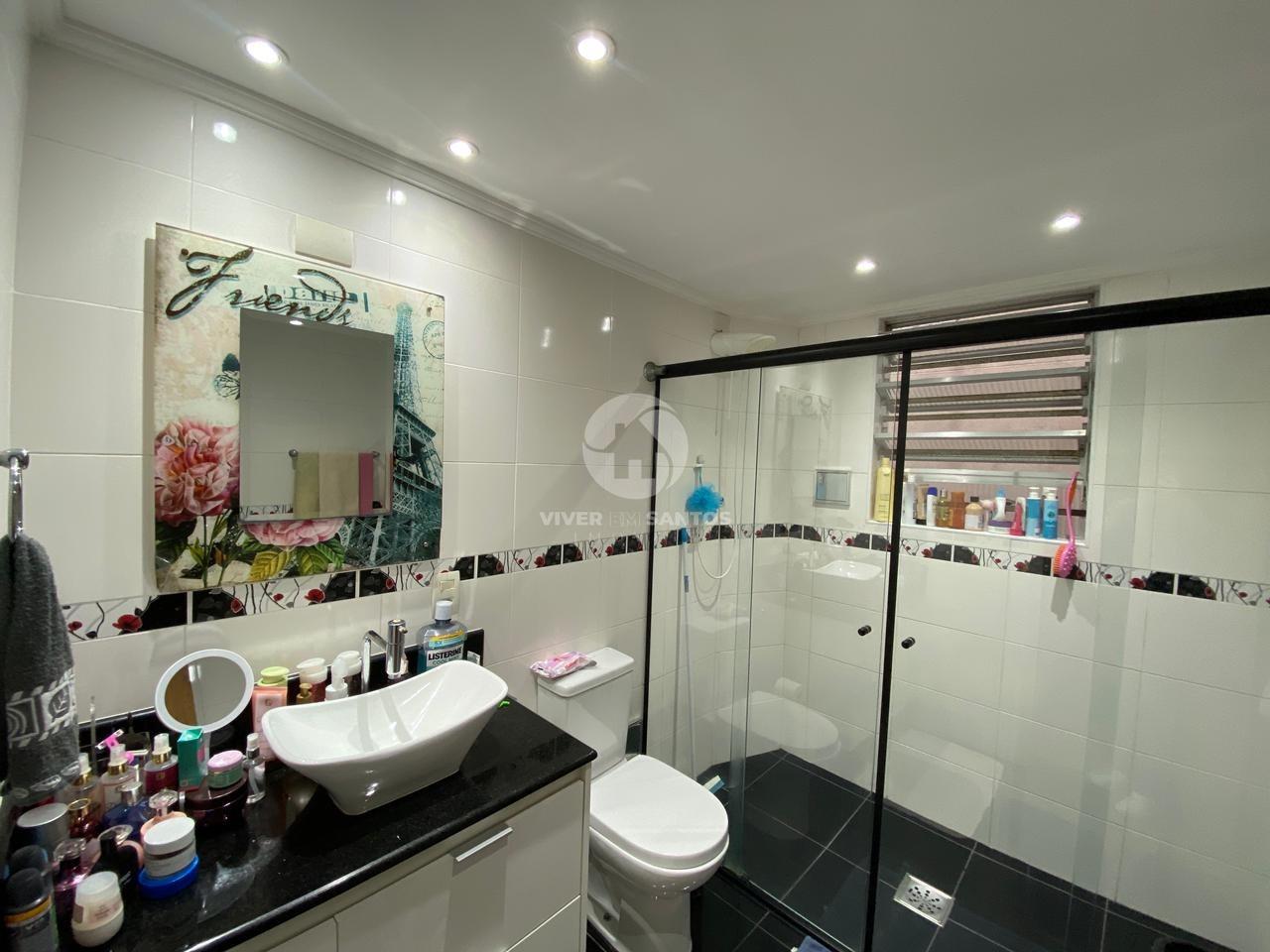 Apartamento 2 Dormitórios, Excelente Localização no Gonzaga - Santos SP em Gonzaga, Santos — foto 9