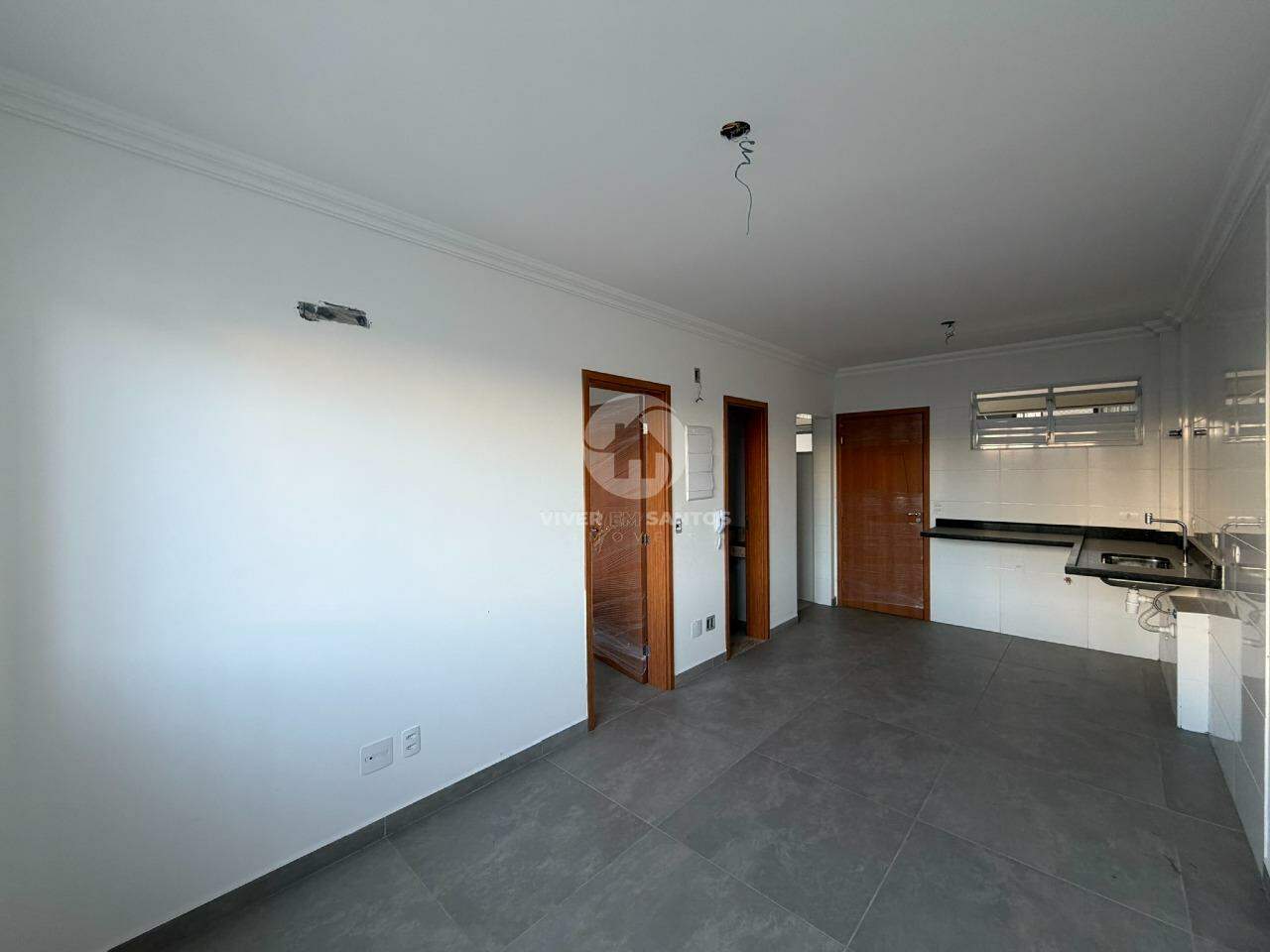 Apartamento 1 Dormitório, 36 m² e Elevador no Macuco - Santos SP em Macuco, Santos — foto 5