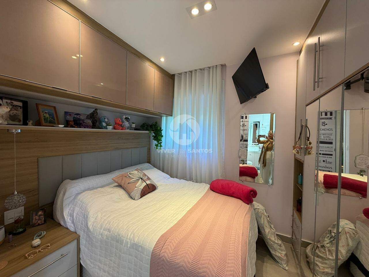 Apartamento 1 Suíte, 1 Vaga e Lazer Completo no Marapé - Santos SP em Marapé, Santos — foto 15