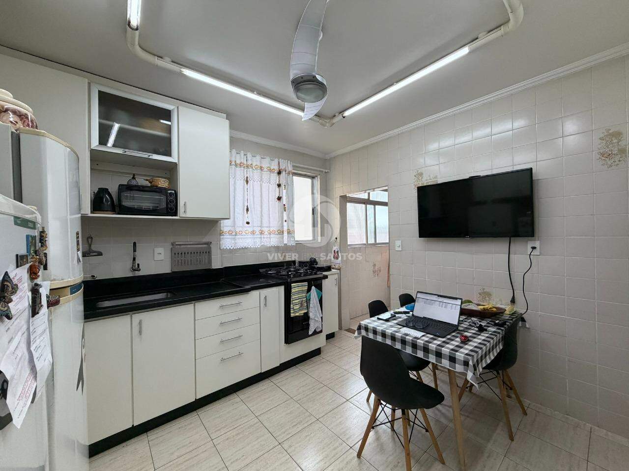 Apartamento 2 Dormitórios, Dependência Completa e Vaga Livre no Campo Grande - Santos SP em Campo Grande, Santos — foto 12