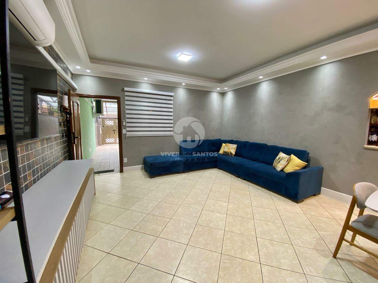 Casa Sobreposta Baixa 3 Dormitórios, Piscina e Churrasqueira no Campo Grande - Santos SP em Campo Grande, Santos — foto 5