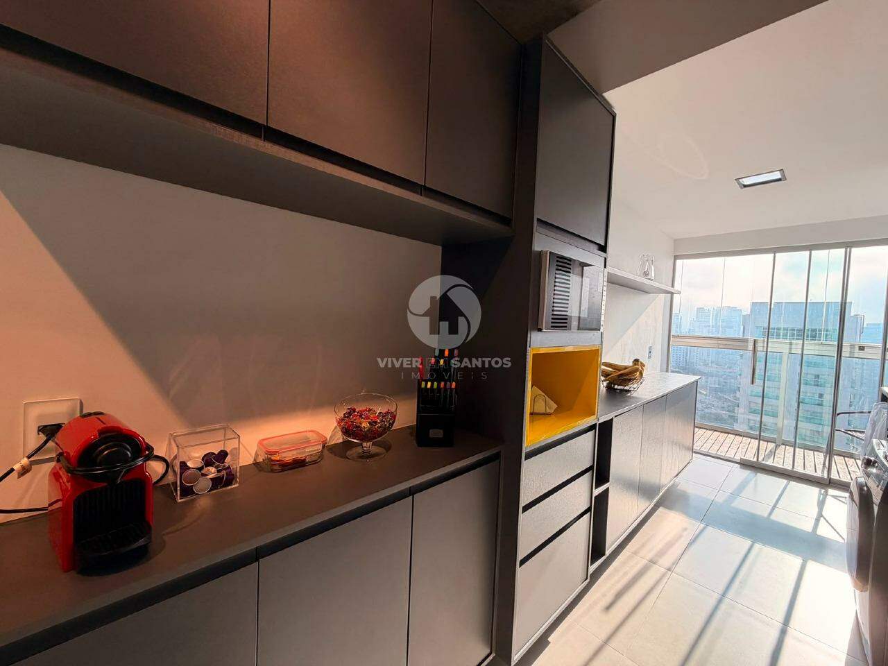 Apartamento Alto Padrão, Porteira Fechada e Vista Livre no Embaré - Santos SP em Embaré, Santos — foto 15