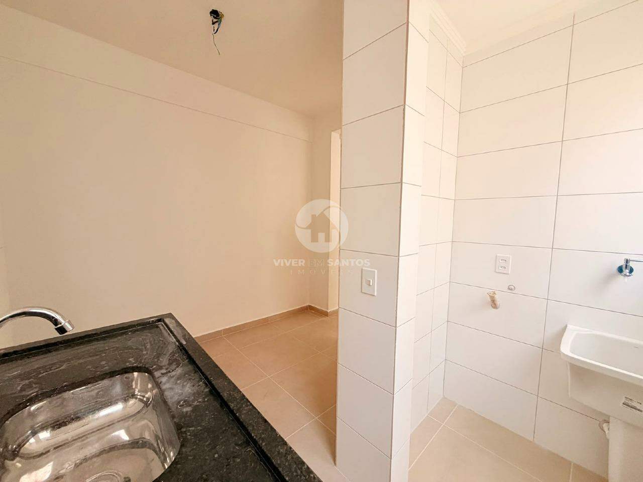 Apartamento Térreo 2 Dormitórios, Elevador e Churrasqueira no Macuco - Santos SP em Macuco, Santos — foto 6