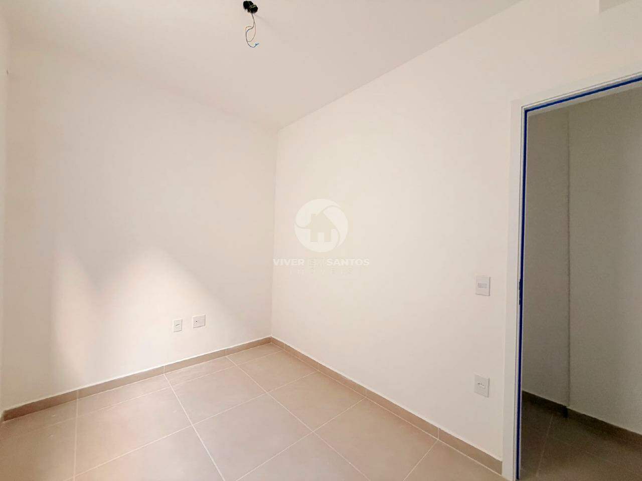 Apartamento Térreo 2 Dormitórios, Elevador e Churrasqueira no Macuco - Santos SP em Macuco, Santos — foto 4