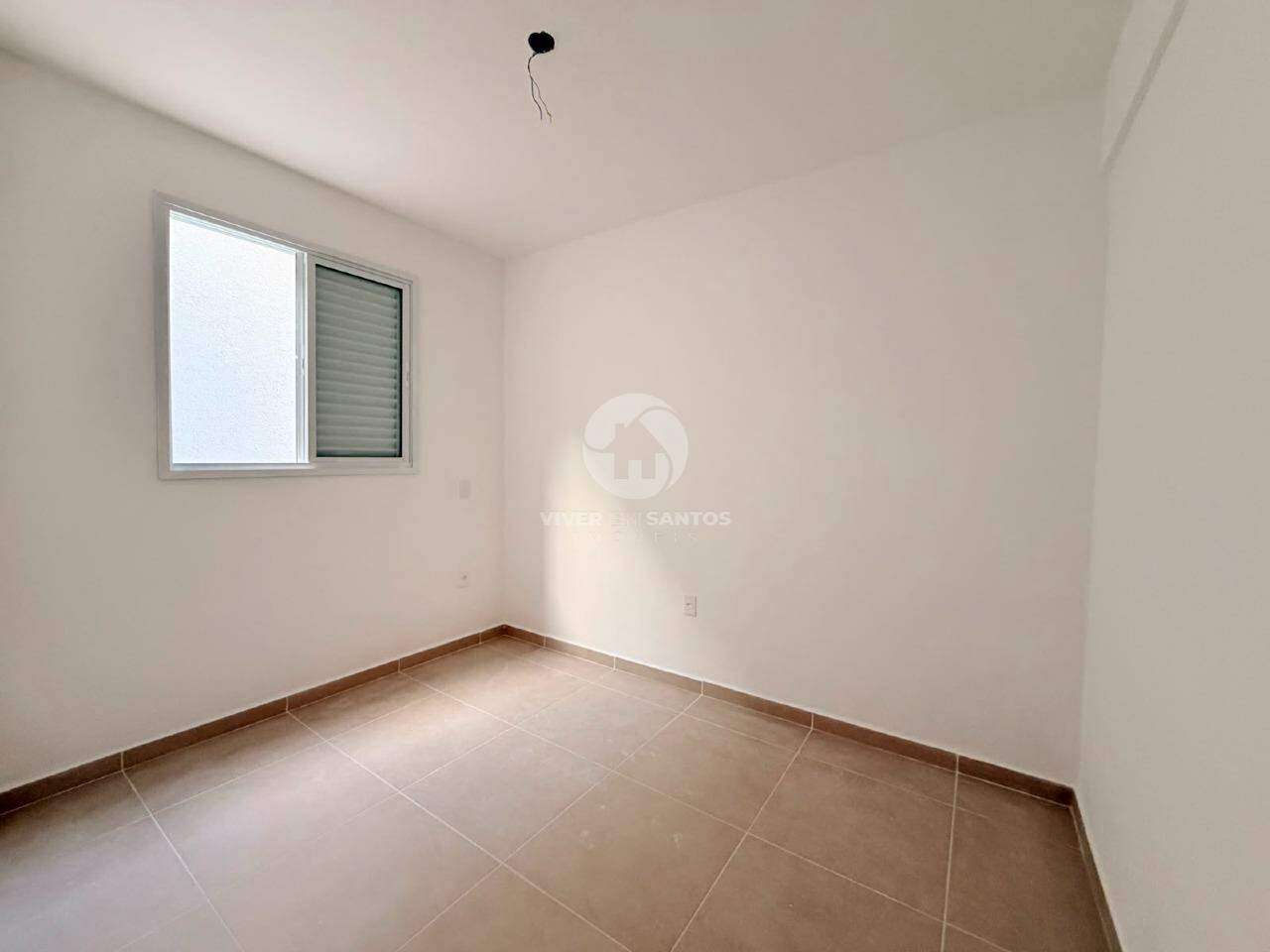 Apartamento Térreo 2 Dormitórios, Elevador e Churrasqueira no Macuco - Santos SP em Macuco, Santos — foto 9