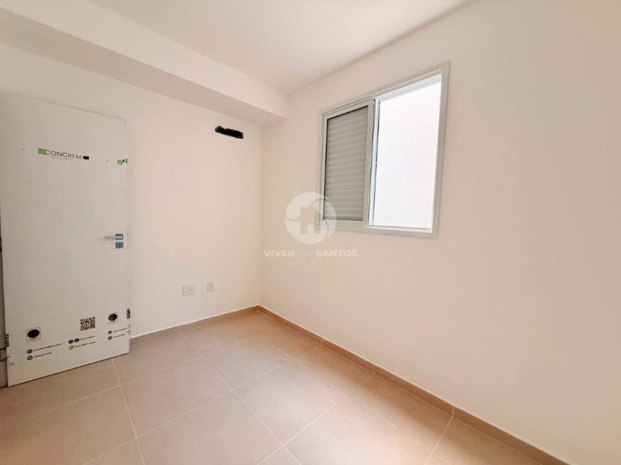 Apartamento Térreo 2 Dormitórios, Elevador e Churrasqueira no Macuco - Santos SP em Macuco, Santos — foto 6
