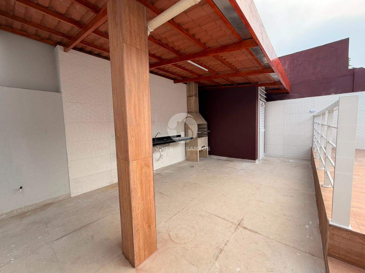 Apartamento Térreo 2 Dormitórios, Elevador e Churrasqueira no Macuco - Santos SP em Macuco, Santos — foto 10