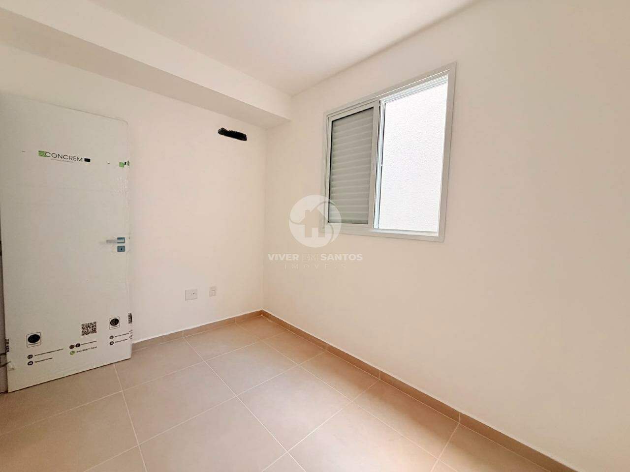 Apartamento Térreo 2 Dormitórios, Elevador e Churrasqueira no Macuco - Santos SP em Macuco, Santos — foto 2