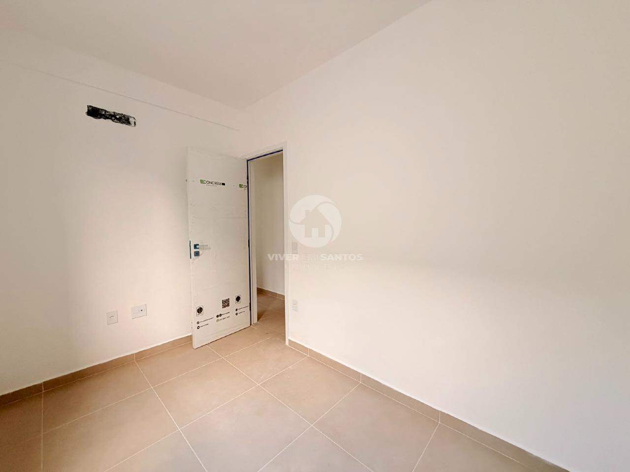 Apartamento 2 Dormitórios, Elevador e Churrasqueira no Macuco - Santos SP em Macuco, Santos — foto 7