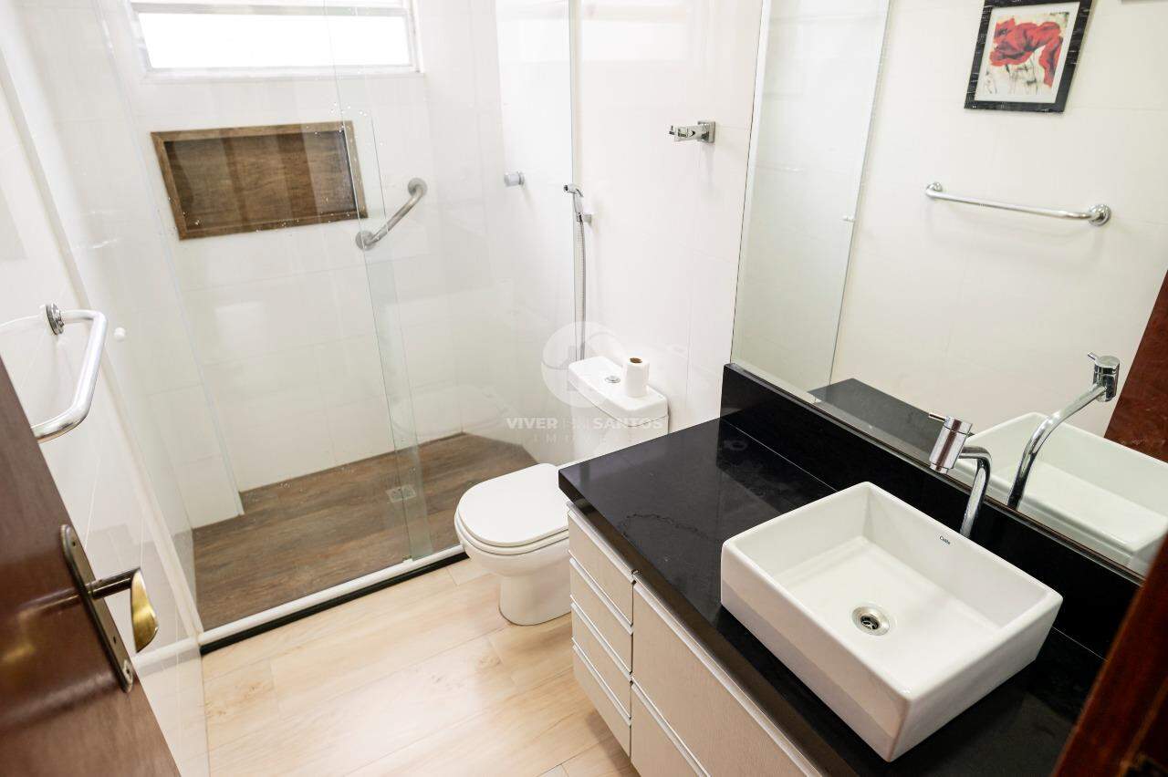 Apartamento 4 Dormitórios, Reformado e Porteira Fechada no Gonzaga - Santos/SP em Gonzaga, Santos — foto 11