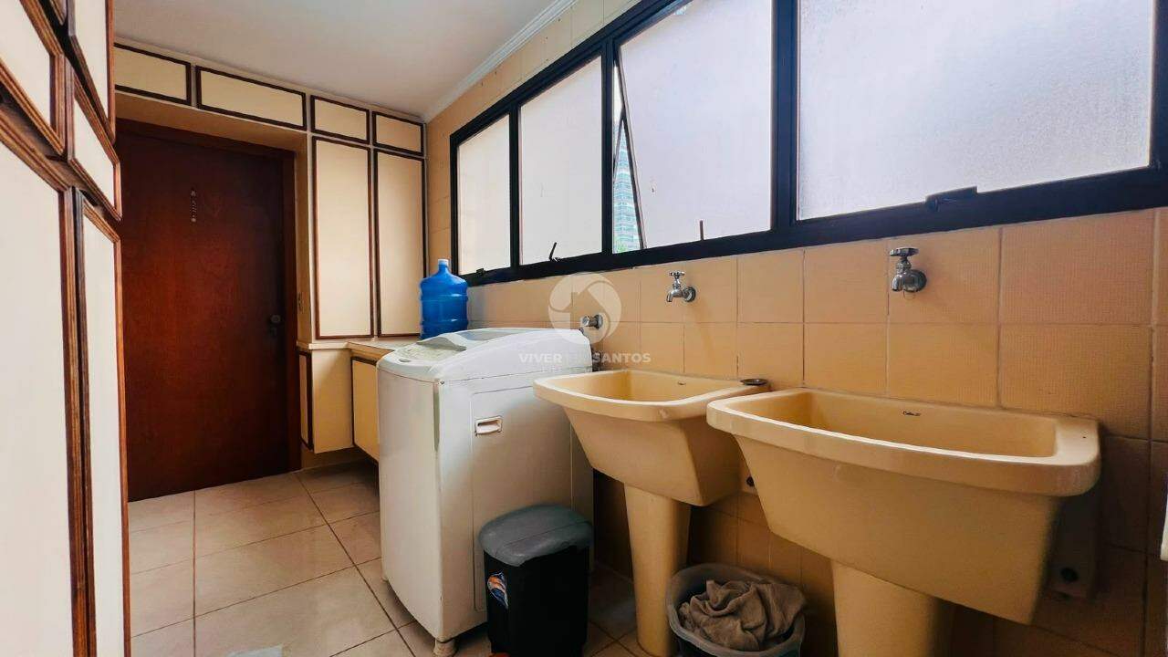 Apartamento 3 Dormitórios, 2 Vagas e Vista Livre na Pompéia - Santos SP em Pompéia, Santos — foto 22