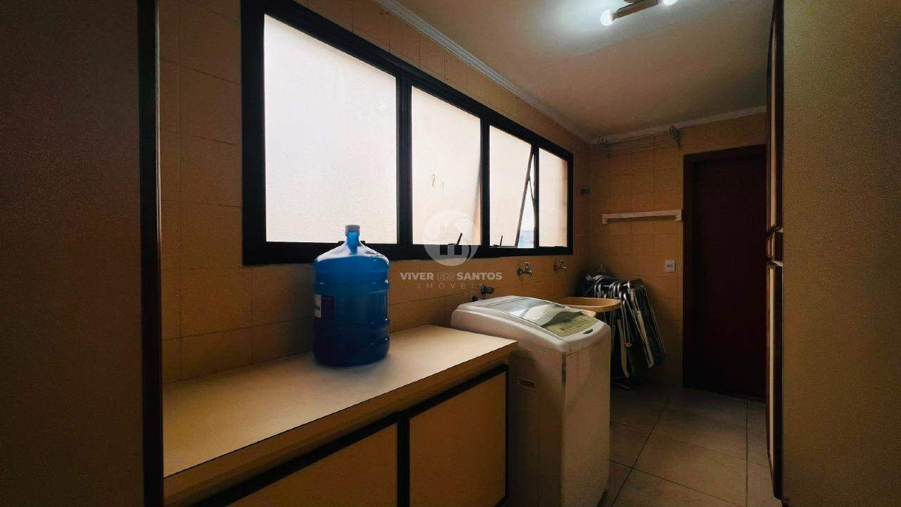 Apartamento 3 Dormitórios, 2 Vagas e Vista Livre na Pompéia - Santos SP em Pompéia, Santos — foto 21