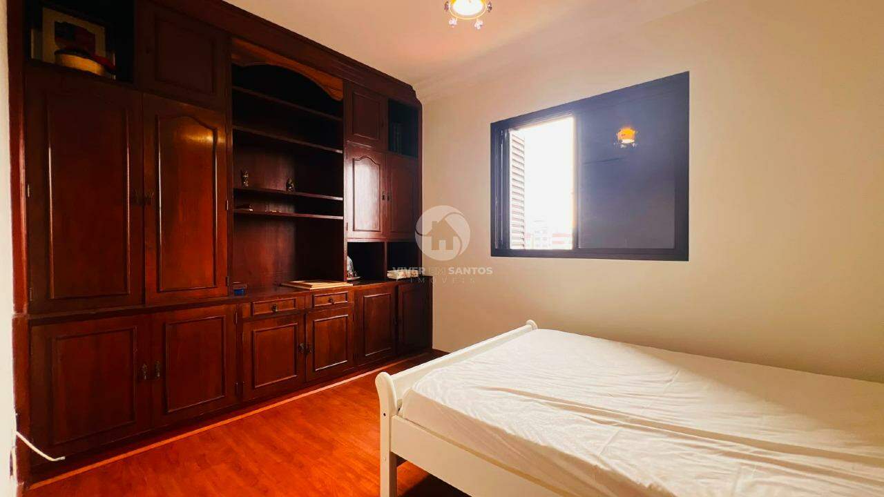 Apartamento 3 Dormitórios, 2 Vagas e Vista Livre na Pompéia - Santos SP em Pompéia, Santos — foto 12