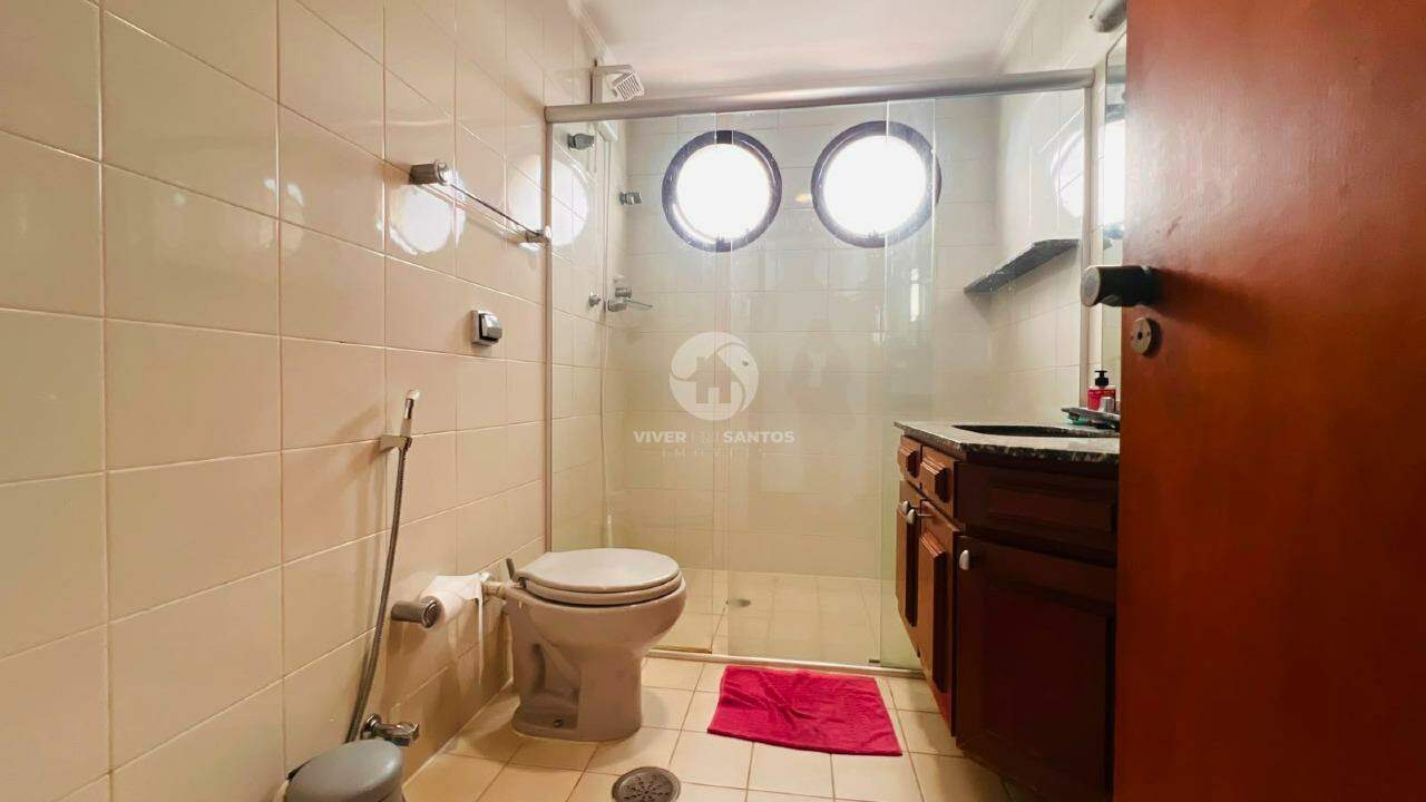 Apartamento 3 Dormitórios, 2 Vagas e Vista Livre na Pompéia - Santos SP em Pompéia, Santos — foto 14