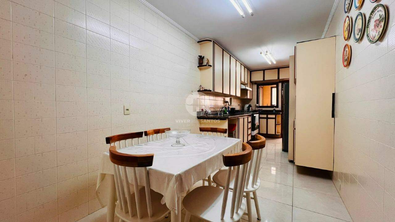 Apartamento 3 Dormitórios, 2 Vagas e Vista Livre na Pompéia - Santos SP em Pompéia, Santos — foto 18