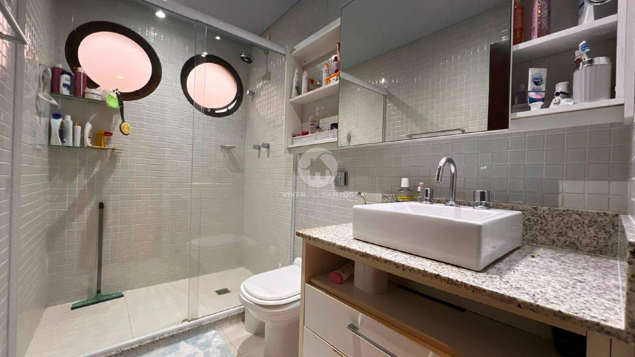 Apartamento 3 Dormitórios, Suíte, 2 Vagas e Lazer na Pompéia - Santos SP em Pompéia, Santos — foto 13