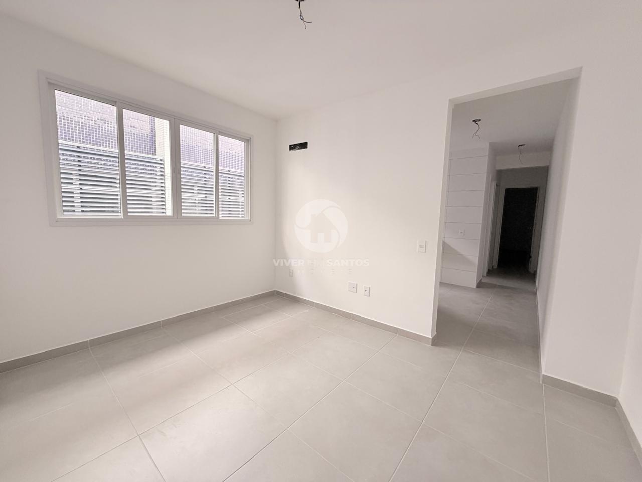 Apartamento 2 Dormitórios, Elevador e Churrasqueira no Macuco - Santos SP em Macuco, Santos — foto 3