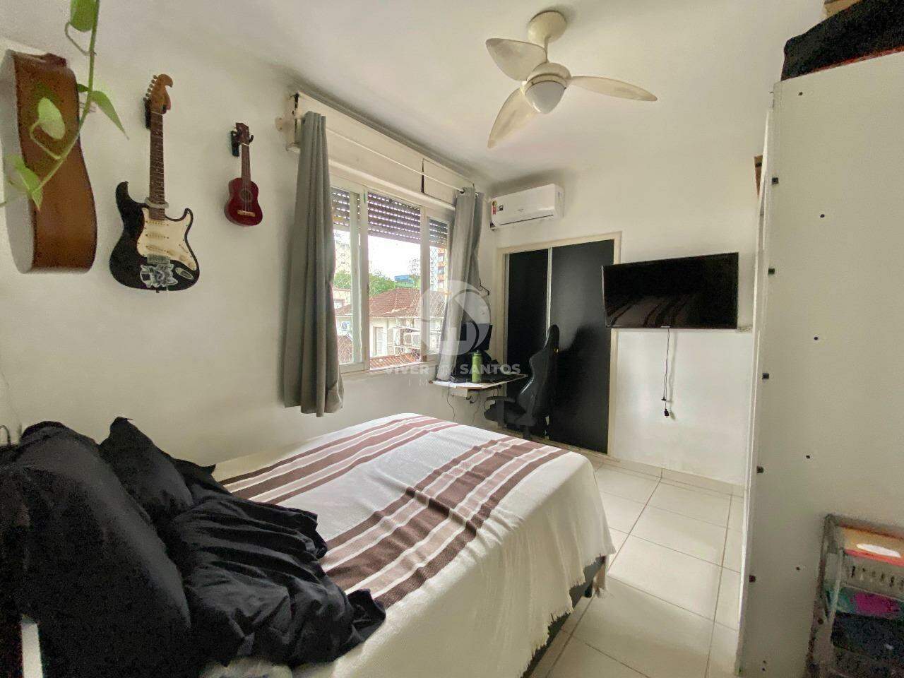 Apartamento 2 Dormitórios, Vista Livre e Garagem Coletiva no Boqueirão - Santos SP em Boqueirão, Santos — foto 3