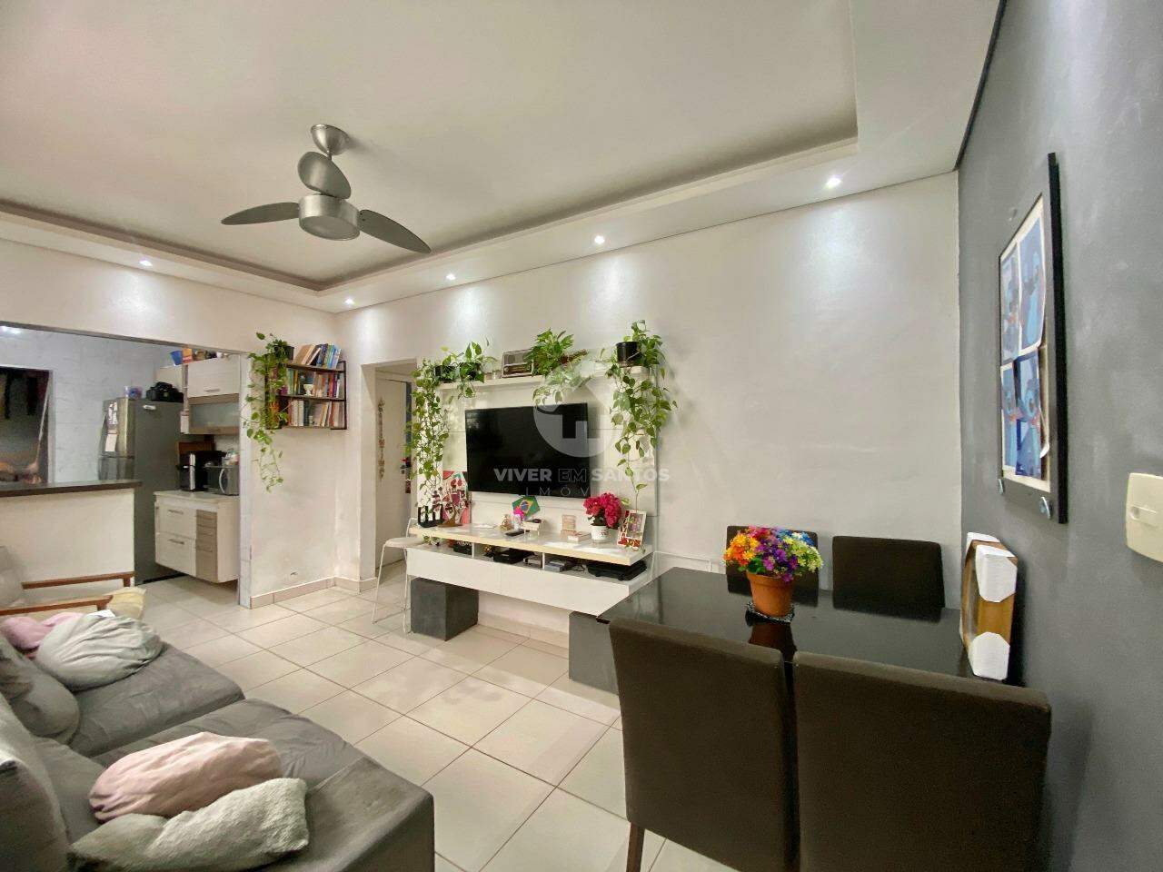 Apartamento 2 Dormitórios, Vista Livre e Garagem Coletiva no Boqueirão - Santos SP em Boqueirão, Santos — foto 2