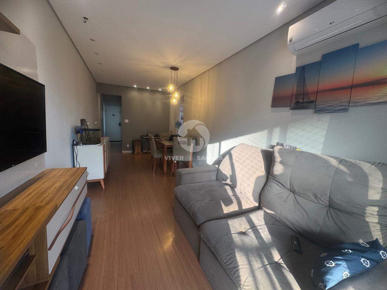 Apartamento Reformado com 2 Dormitórios sendo 1 suite + Dependência em Marapé, Santos — foto 5