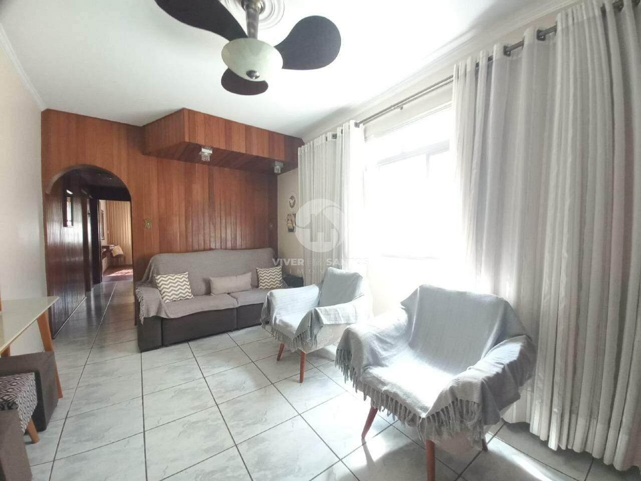 Apartamento 3 Dormitórios, Garagem Fechada, 1 por Andar no Marapé - Santos/SP em Marapé, Santos — foto 3