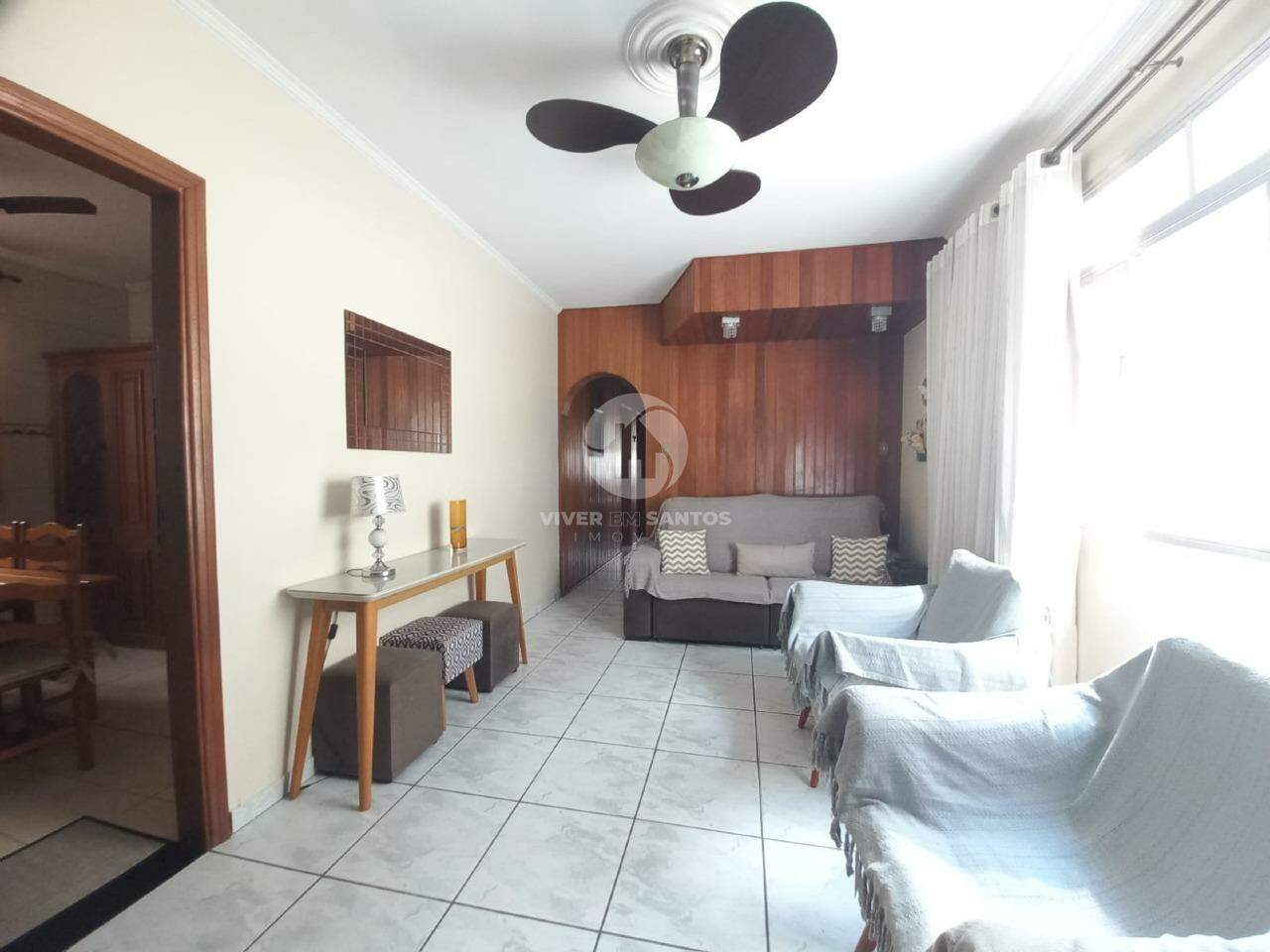 Apartamento 3 Dormitórios, Garagem Fechada, 1 por Andar no Marapé - Santos/SP em Marapé, Santos — foto 2
