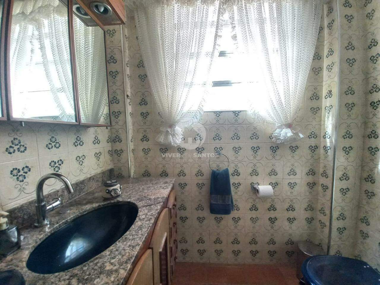 Apartamento 3 Dormitórios, Garagem Fechada, 1 por Andar no Marapé - Santos/SP em Marapé, Santos — foto 9