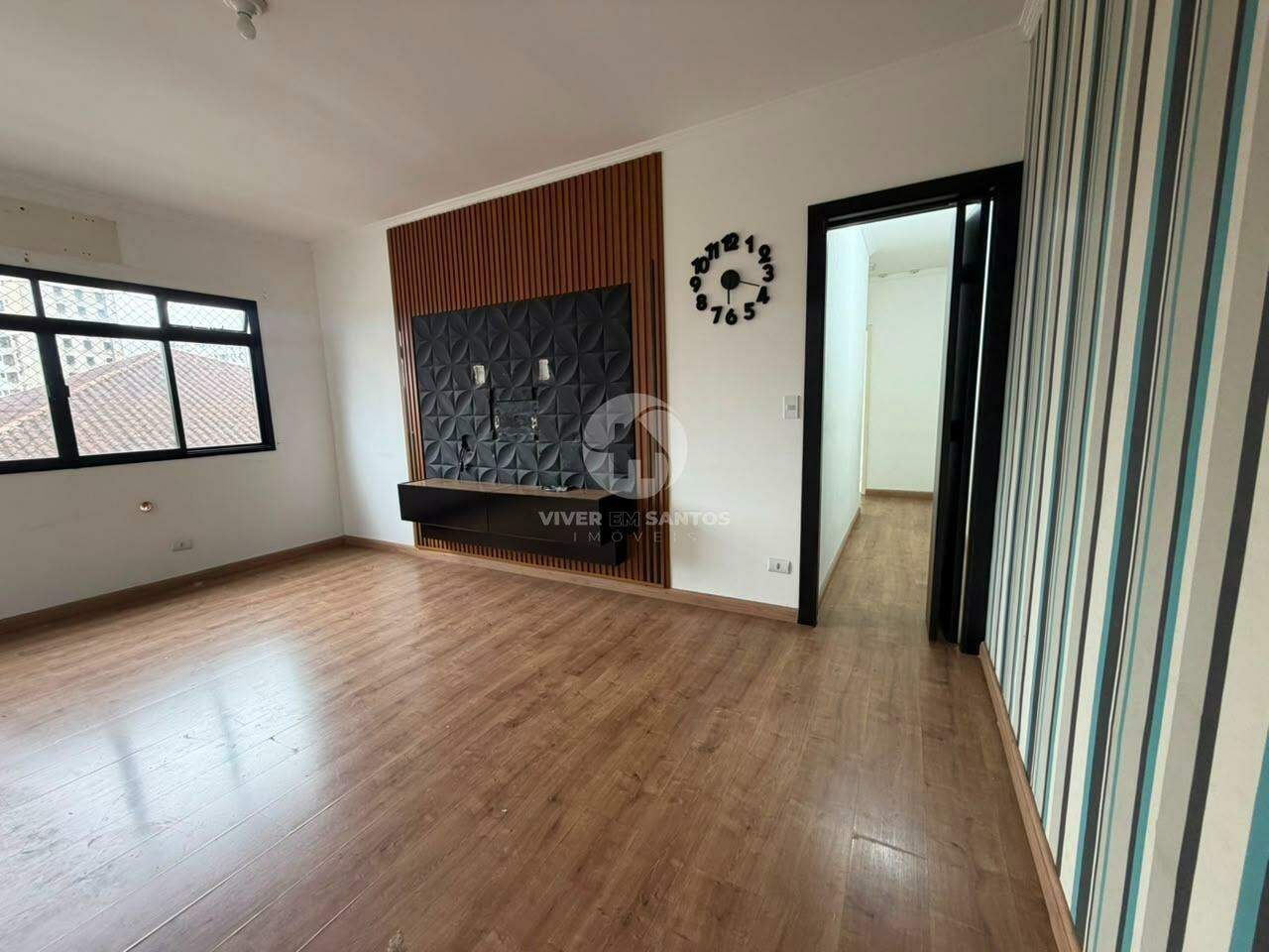 Apartamento 2 Dormitórios, 1 Vaga Demarcada no Marapé - Santos SP em Marapé, Santos — foto 3