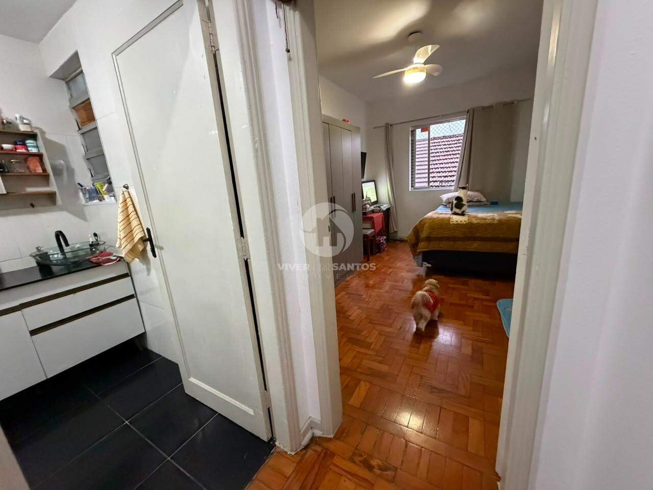Apartamento 3 Dormitórios, Reformado e em Frente ao VLT na Vila Mathias - Santos SP em Vila Mathias, Santos — foto 3