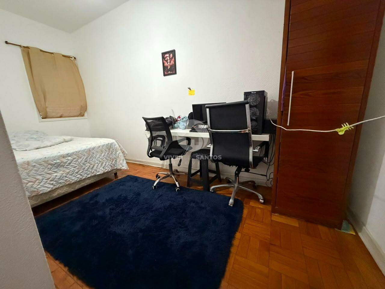 Apartamento 3 Dormitórios, Reformado e em Frente ao VLT na Vila Mathias - Santos SP em Vila Mathias, Santos — foto 8