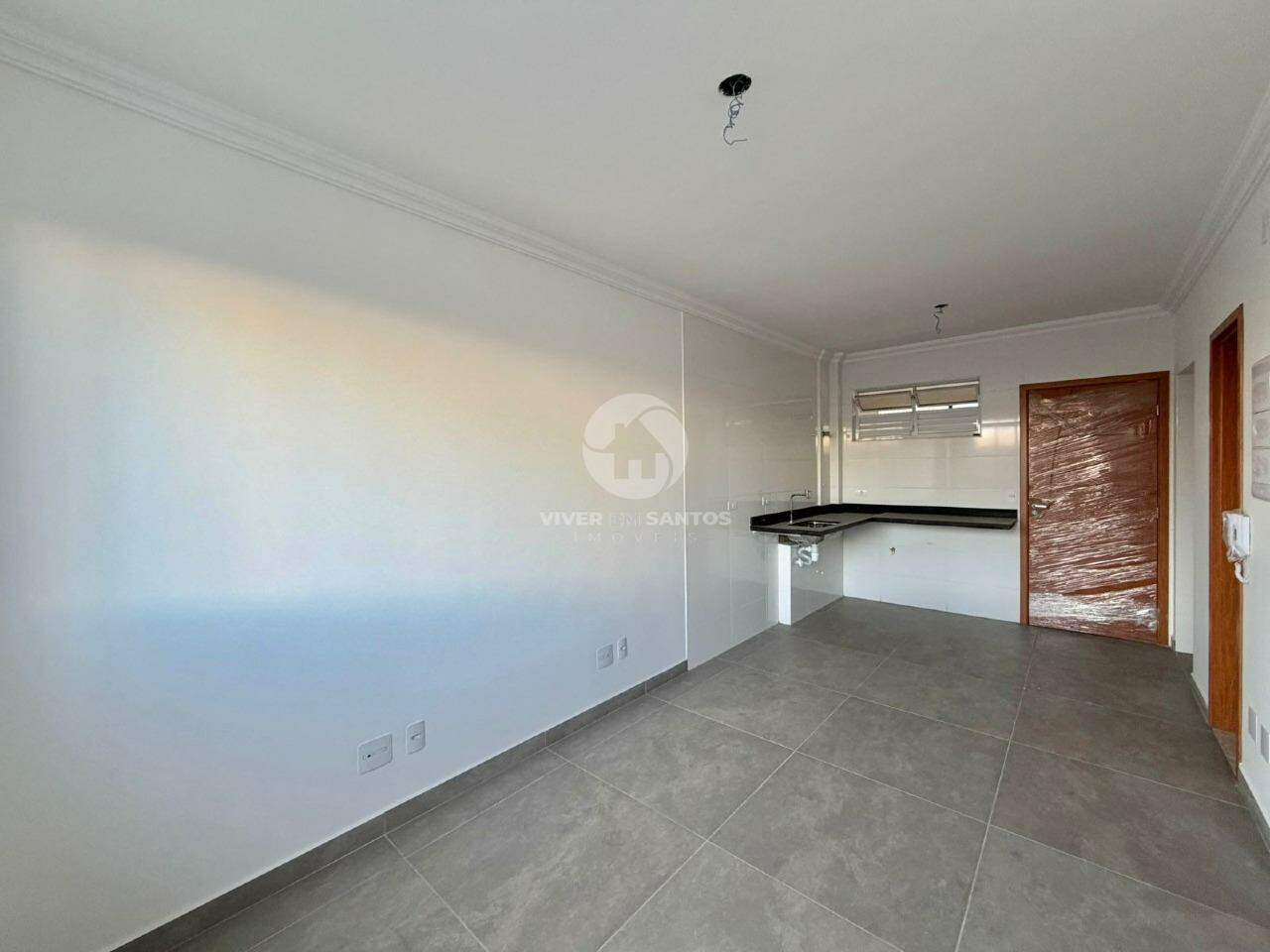 Apartamento 1 Dormitório, 36 m² e Elevador no Macuco - Santos SP em Macuco, Santos — foto 3