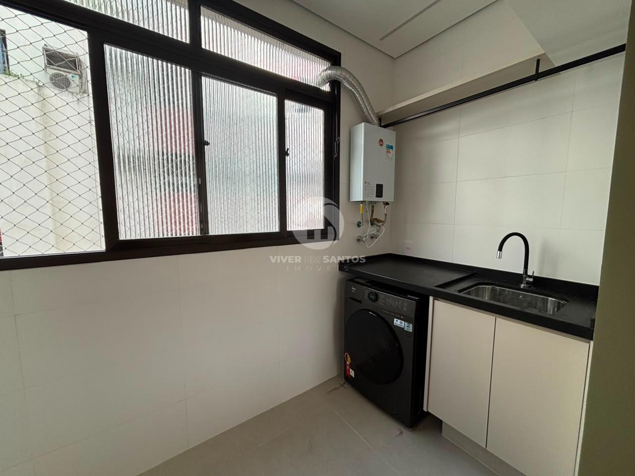 Apartamento 3 Suítes, Alto Padrão e Totalmente Reformado Boqueirão - Santos/SP em Boqueirão, Santos — foto 9