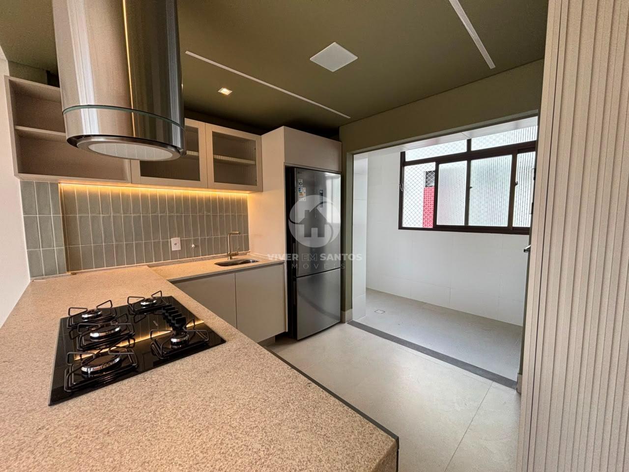 Apartamento 3 Suítes, Alto Padrão e Totalmente Reformado Boqueirão - Santos/SP em Boqueirão, Santos — foto 6