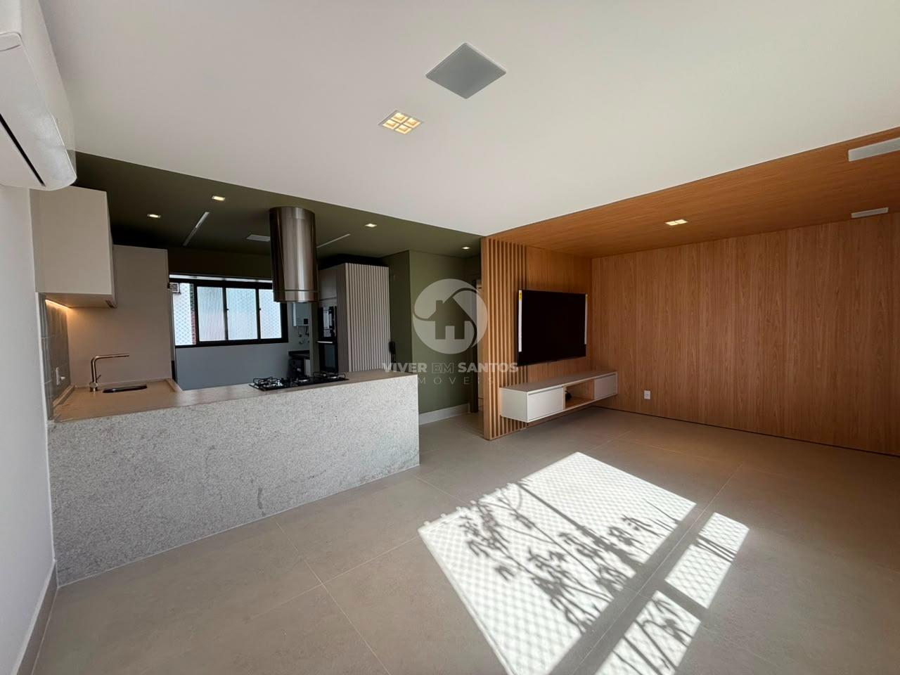 Apartamento 3 Suítes, Alto Padrão e Totalmente Reformado Boqueirão - Santos/SP em Boqueirão, Santos — foto 3