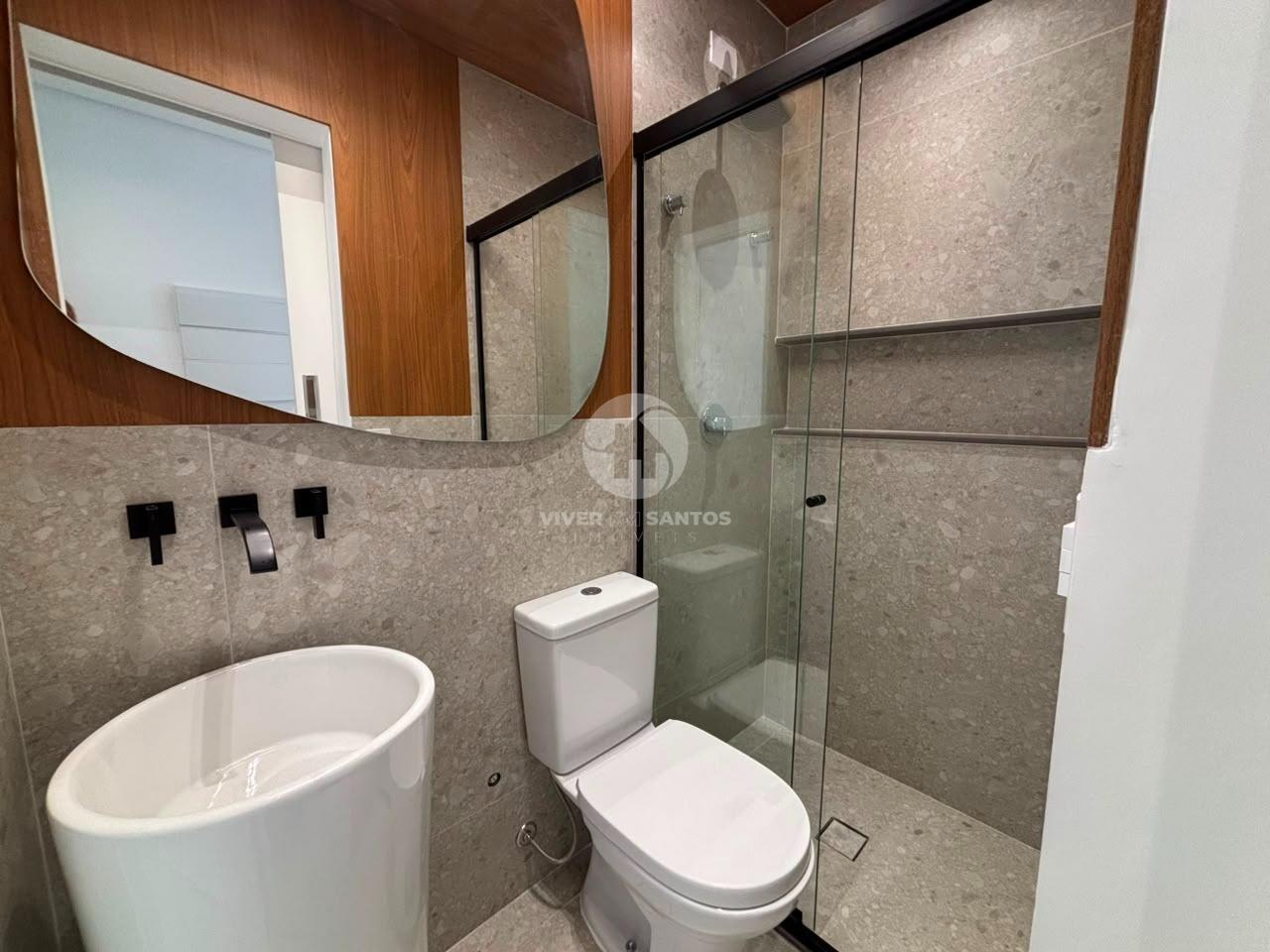 Apartamento 3 Suítes, Alto Padrão e Totalmente Reformado Boqueirão - Santos/SP em Boqueirão, Santos — foto 19