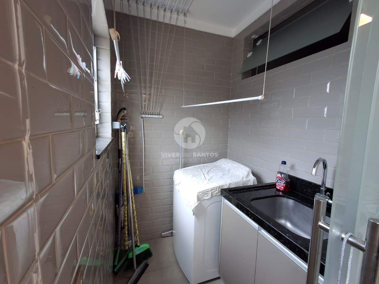 Apartamento 2 Dormitórios, Dependência Completa e Garagem Fechada Encruzilhada - Santos/SP em Encruzilhada, Santos — foto 17
