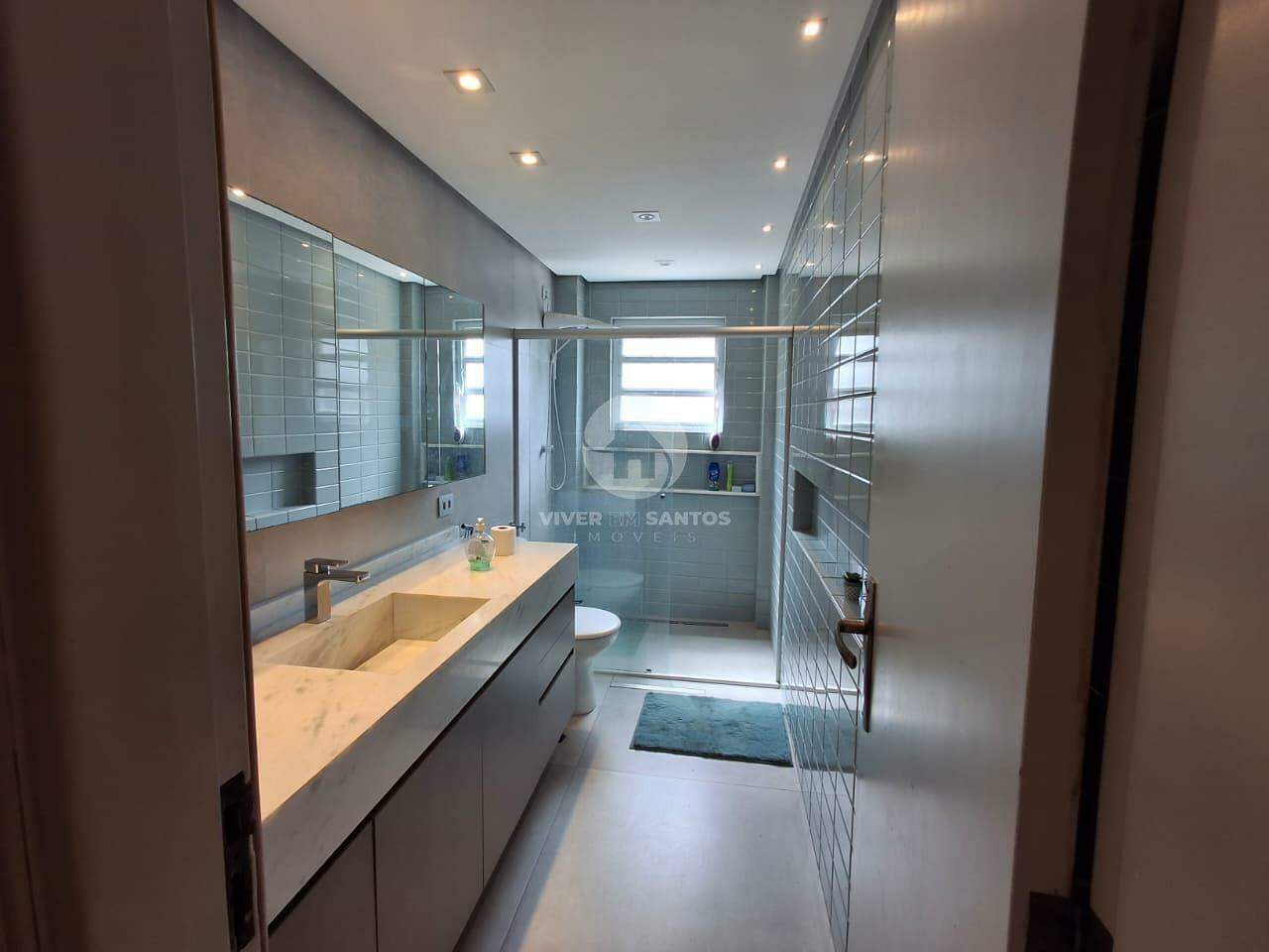Apartamento 2 Dormitórios, Dependência Completa e Garagem Fechada Encruzilhada - Santos/SP em Encruzilhada, Santos — foto 10