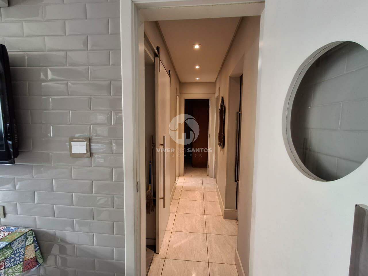Apartamento 2 Dormitórios, Dependência Completa e Garagem Fechada Encruzilhada - Santos/SP em Encruzilhada, Santos — foto 9
