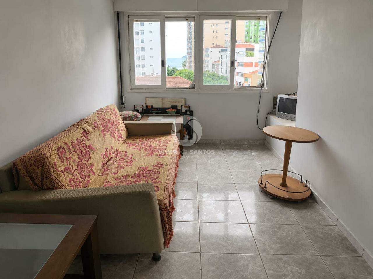 Sala Living, Quadra da Praia e Portaria na Aparecida - Santos/SP em Aparecida, Santos — foto 5