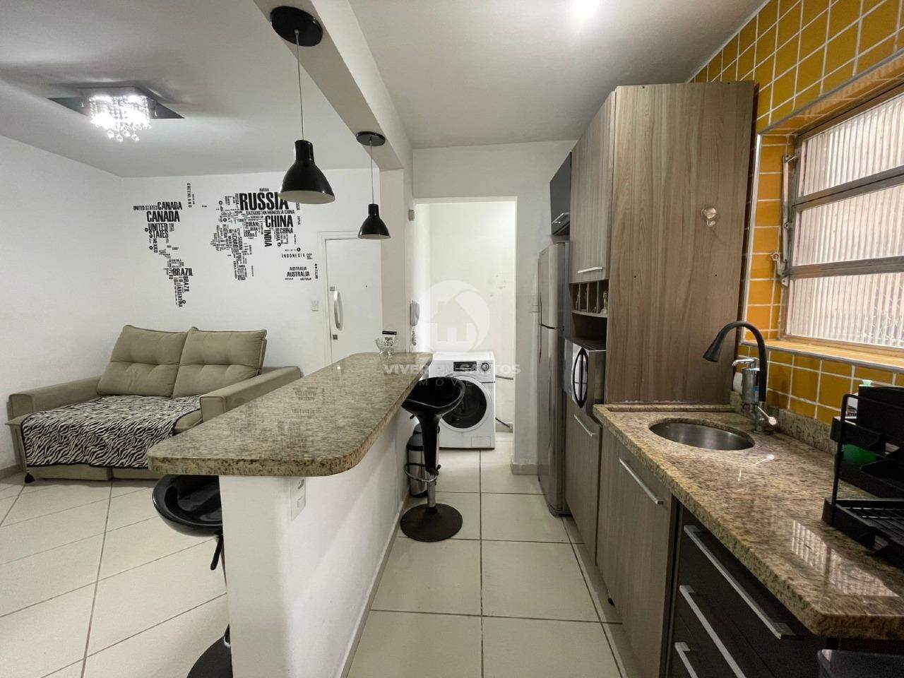 Apartamento a 50 metros da praia no Embaré ! em Embaré, Santos — foto 4