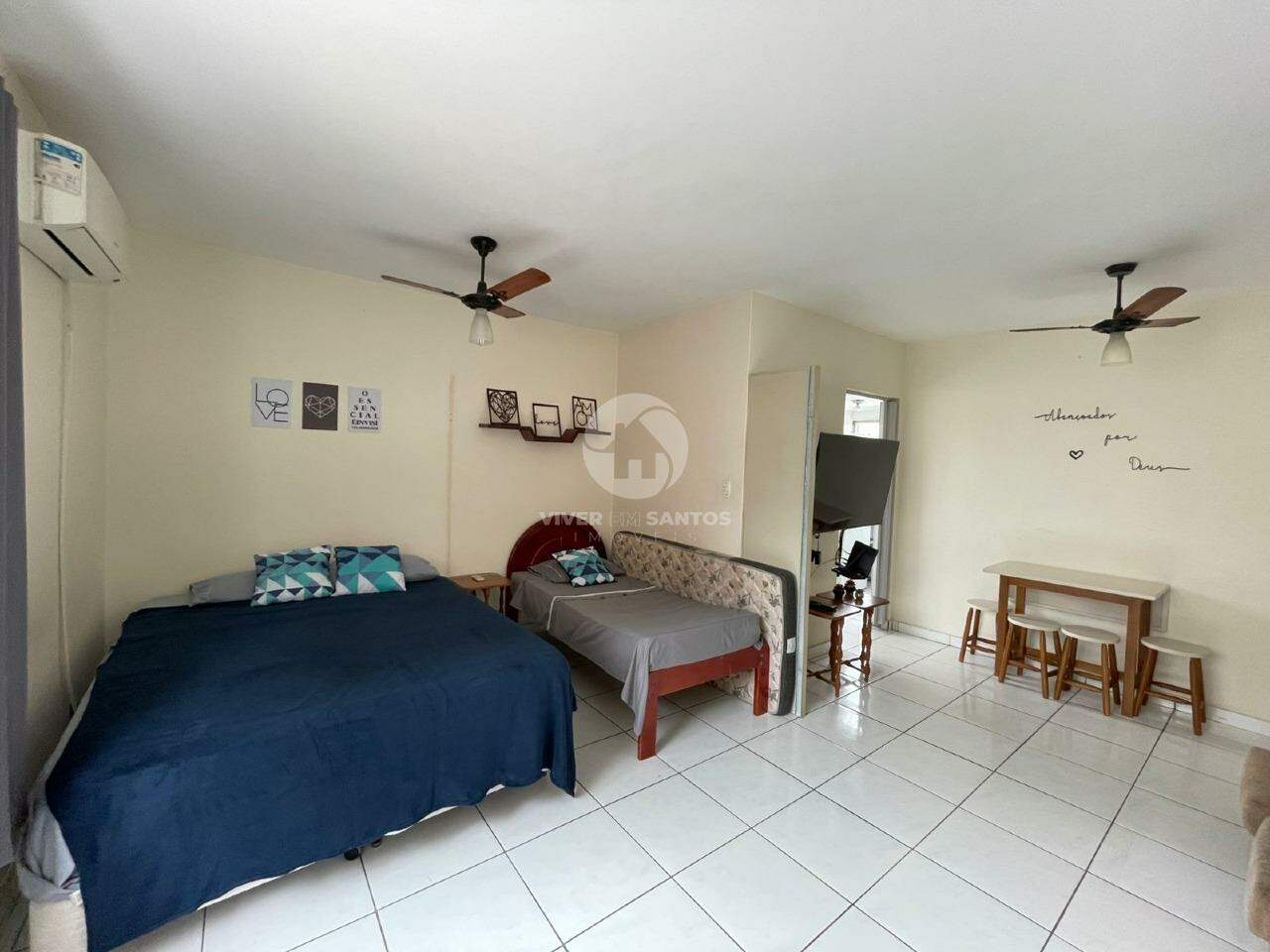 Apartamento a 50 metros da praia no Embaré ! em Embaré, Santos — foto 3