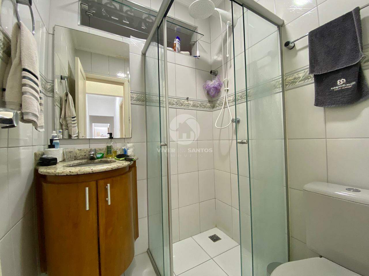 Apartamento de dois quartos com uma suíte na Encruzilhada em Encruzilhada, Santos — foto 12