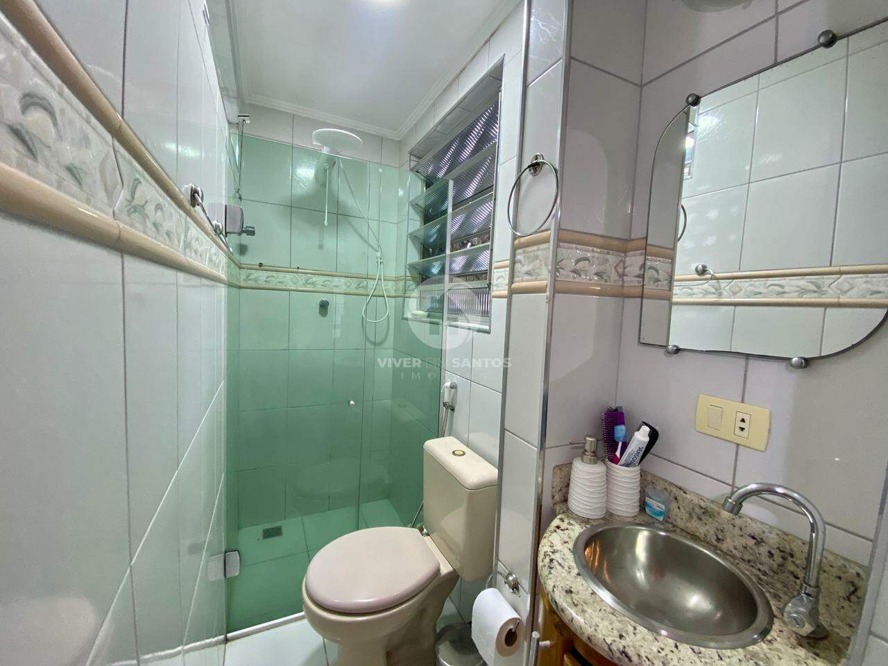 Apartamento de dois quartos com uma suíte na Encruzilhada em Encruzilhada, Santos — foto 15