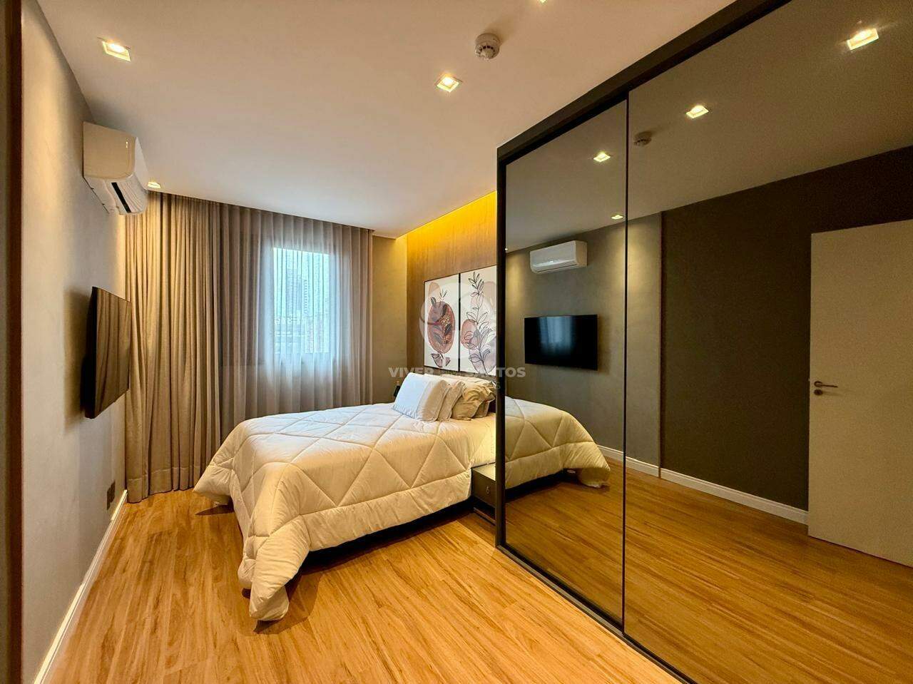 Apartamento com 1 quarto 2 banheiros Porteira Fechada na Aparecida em Embaré, Santos — foto 11